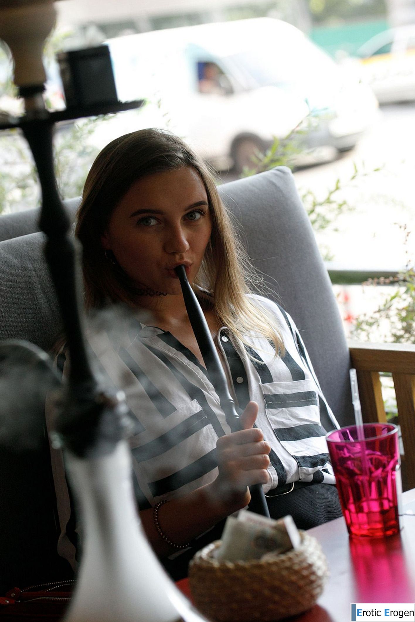 Alevtina Batman in Smoke Show. Picture 1