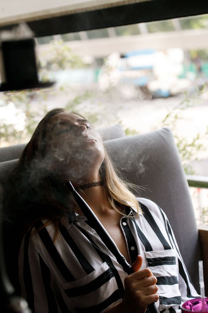 Alevtina Batman in Smoke Show. Эскиз 3