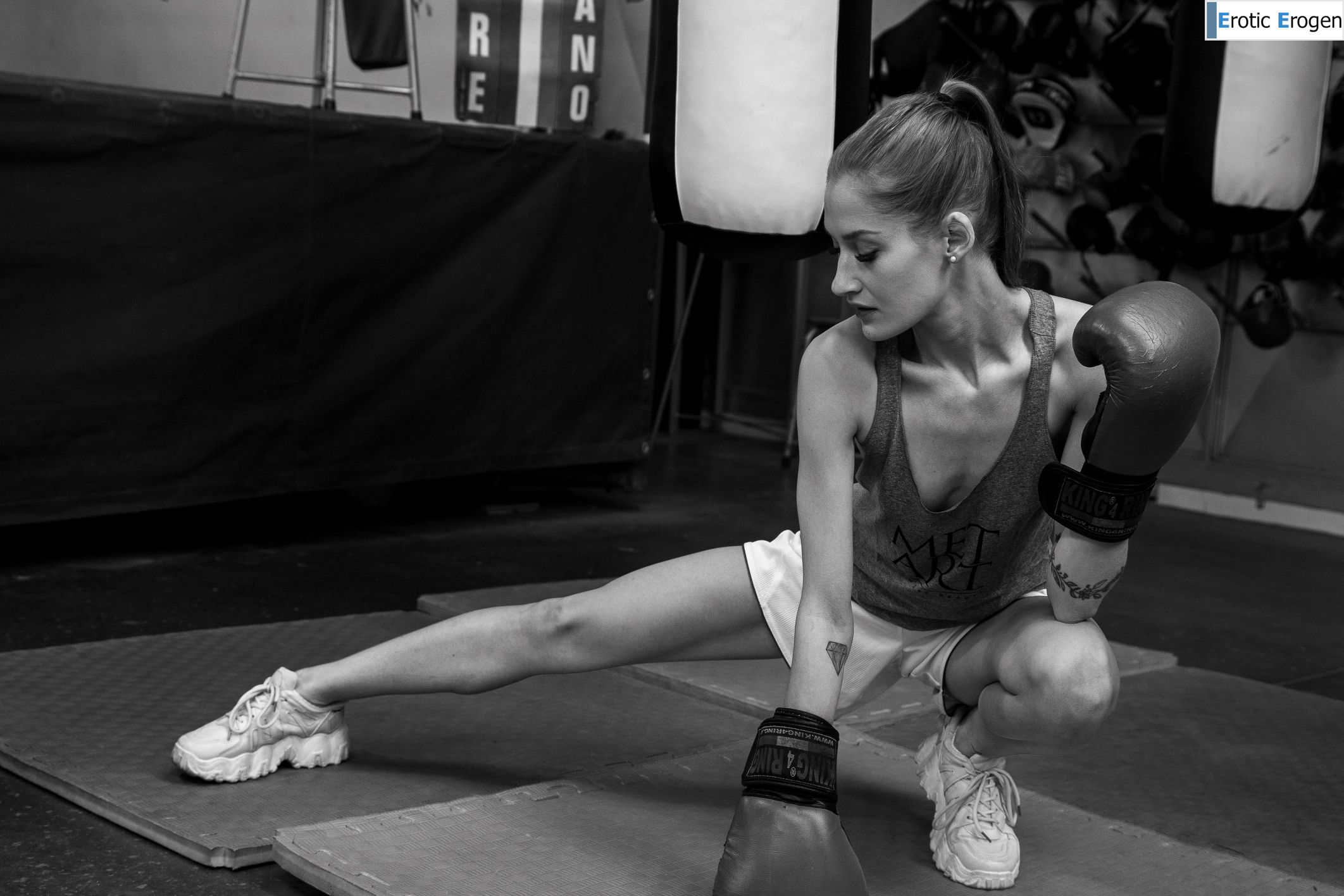 Tiffany Tatum in Boxing Gym. Picture 31