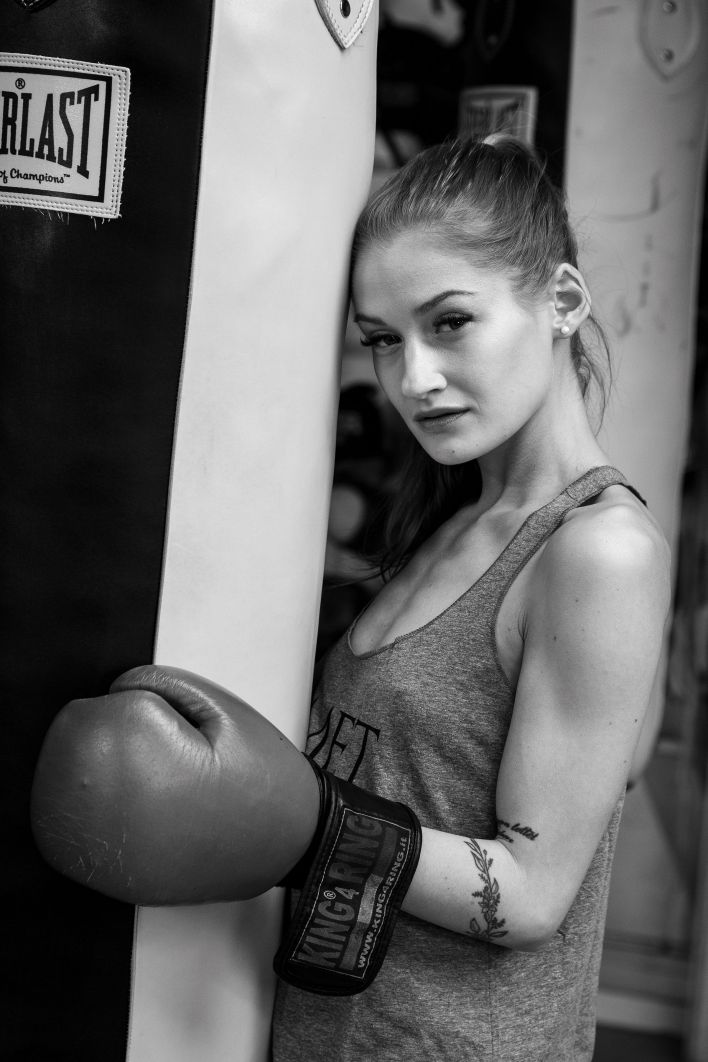 Tiffany Tatum in Boxing Gym. Thumb 28