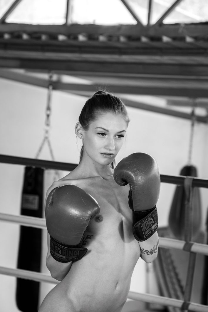Tiffany Tatum in Boxing Gym. Thumb 38