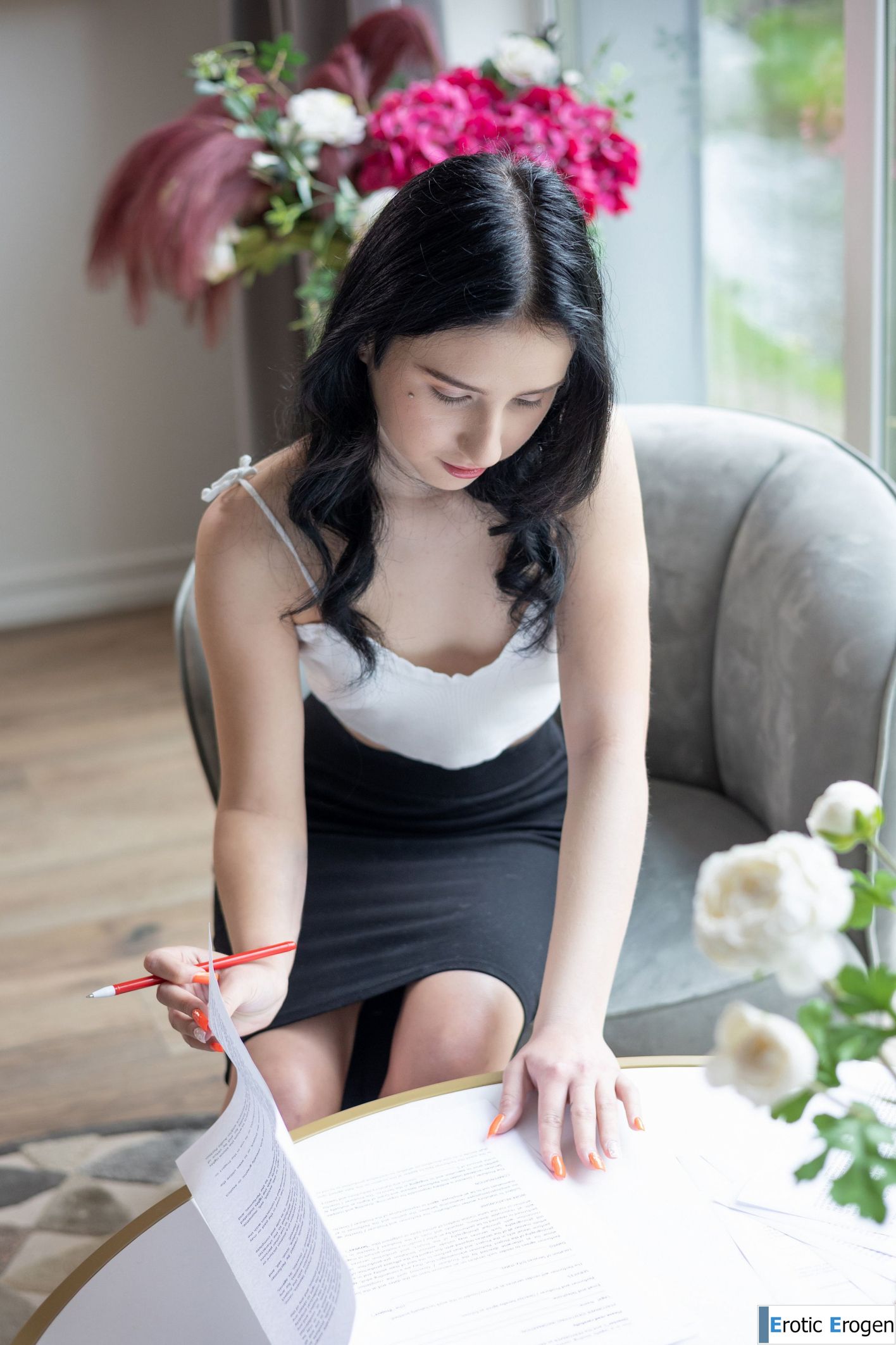 Sasha Jane in Work Break. Picture 2