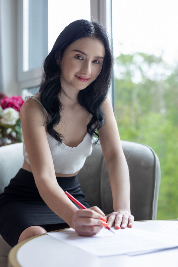 Sasha Jane in Work Break. Thumb 1