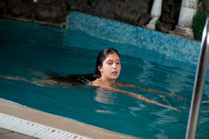 Lesya in The Beautiful Pool. Эскиз 4