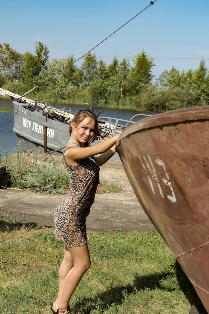 Georgette P in Museum Of Boats. Эскиз 1