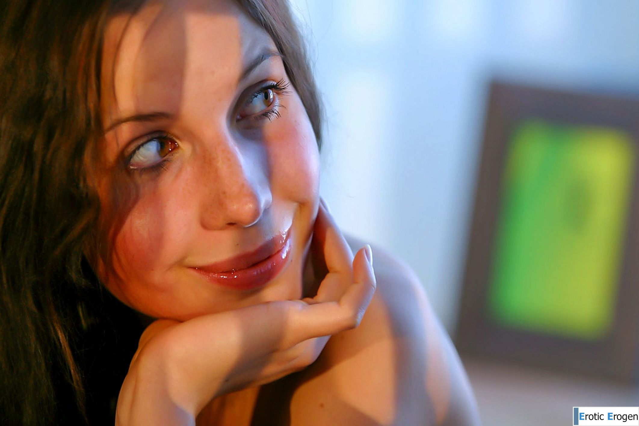 Anoushka E in Brunette Girl With Socks. Picture 12