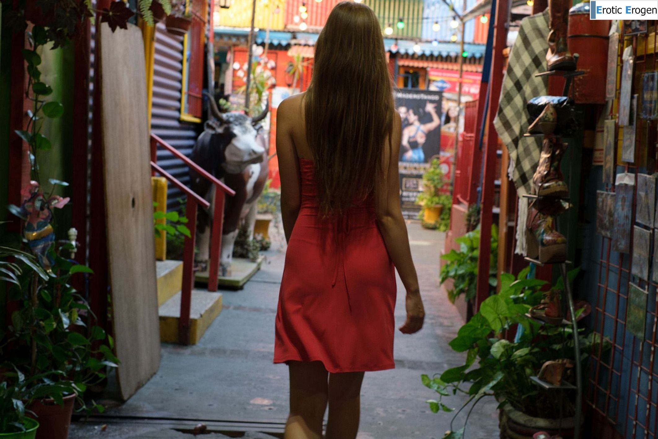 Julie Bernal in Thank You Red. Slide 7