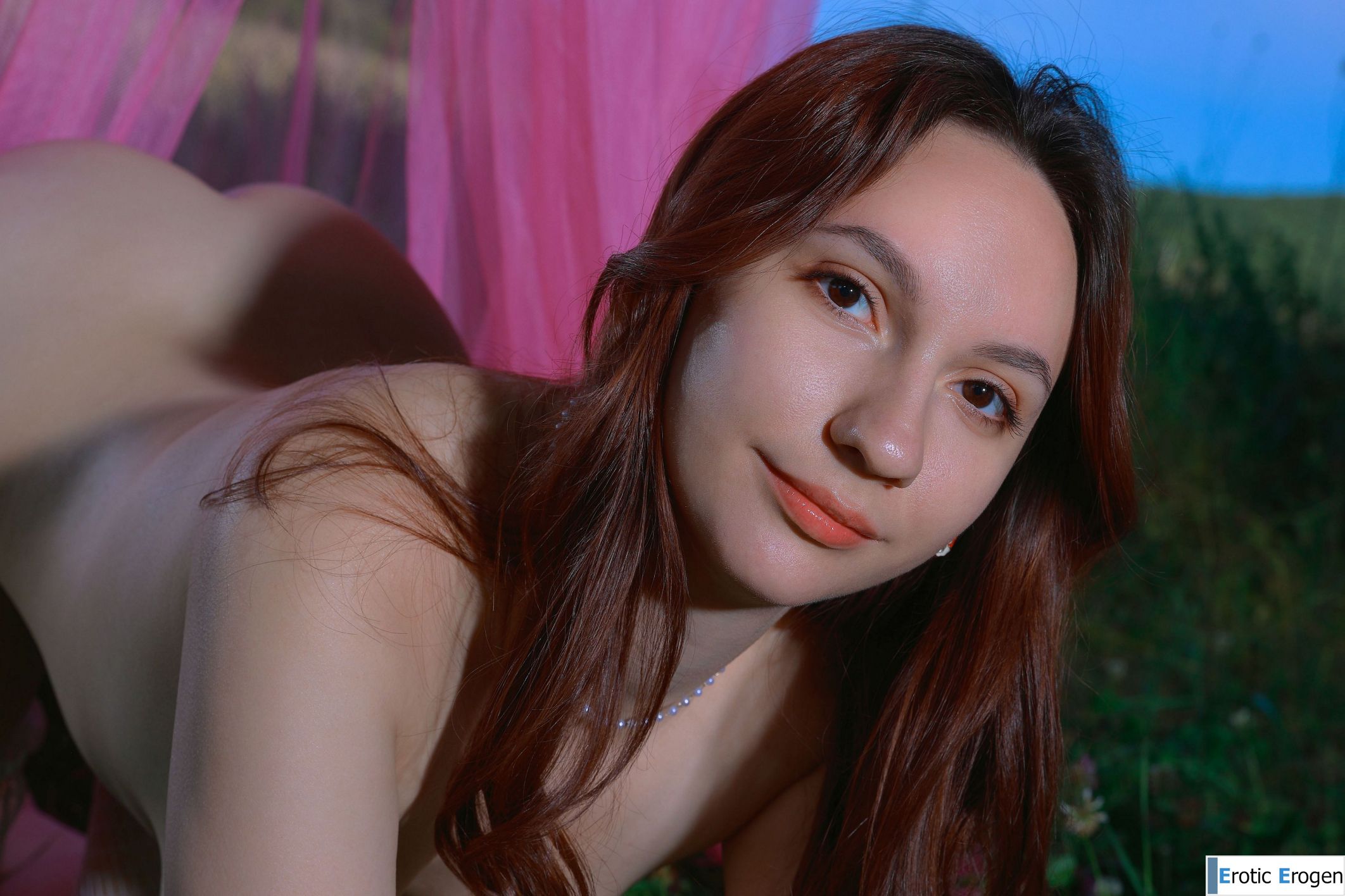 Lea Kitten in Intimate Alfresco. Slide 35