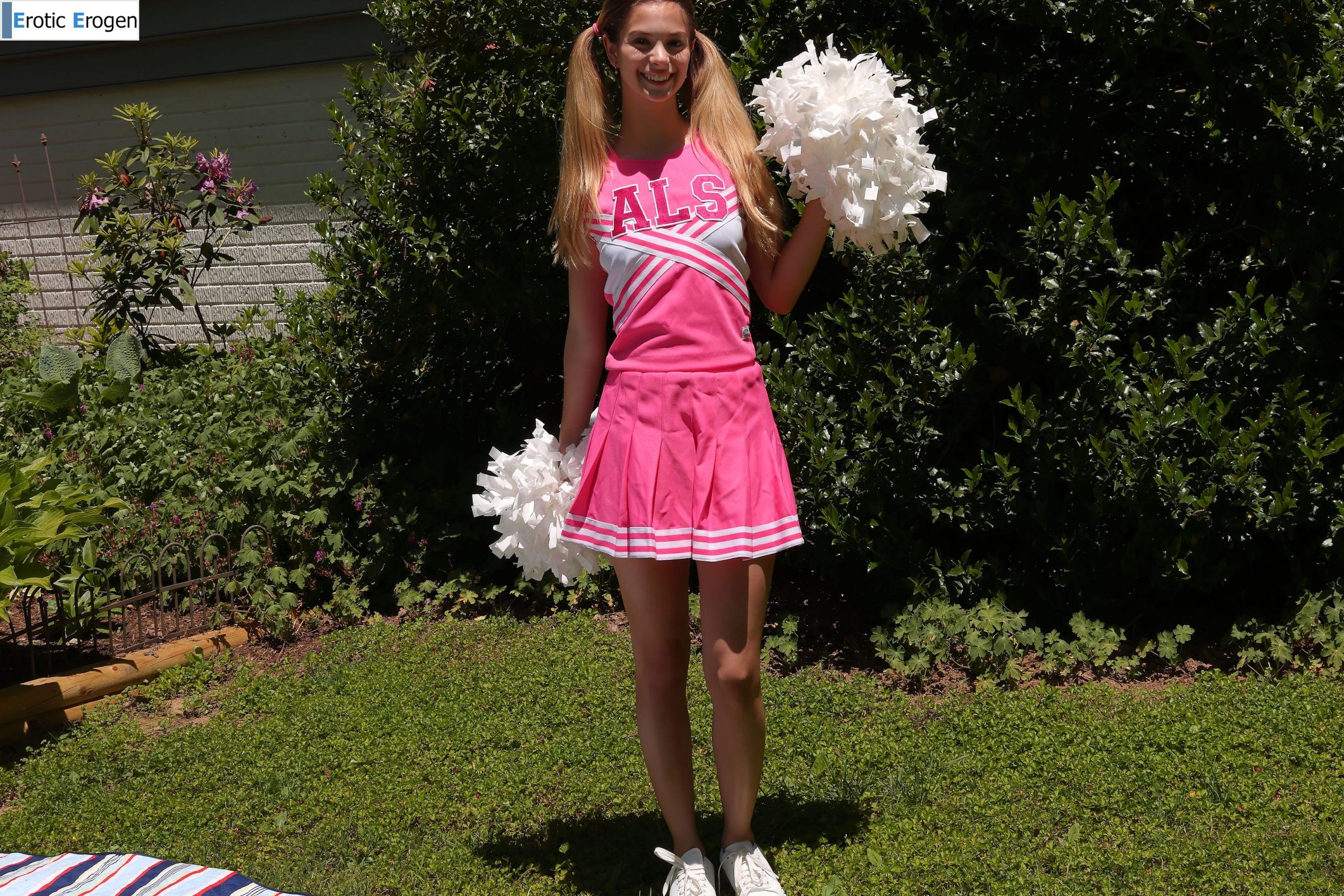 Molly Little in Cheery Disposition. Slide 1