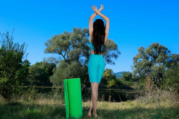 Mia Grandi in Wild Yoga. Thumb 4