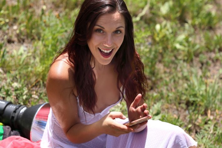 Elena Generi in Shoot Day Montage. Thumb 14